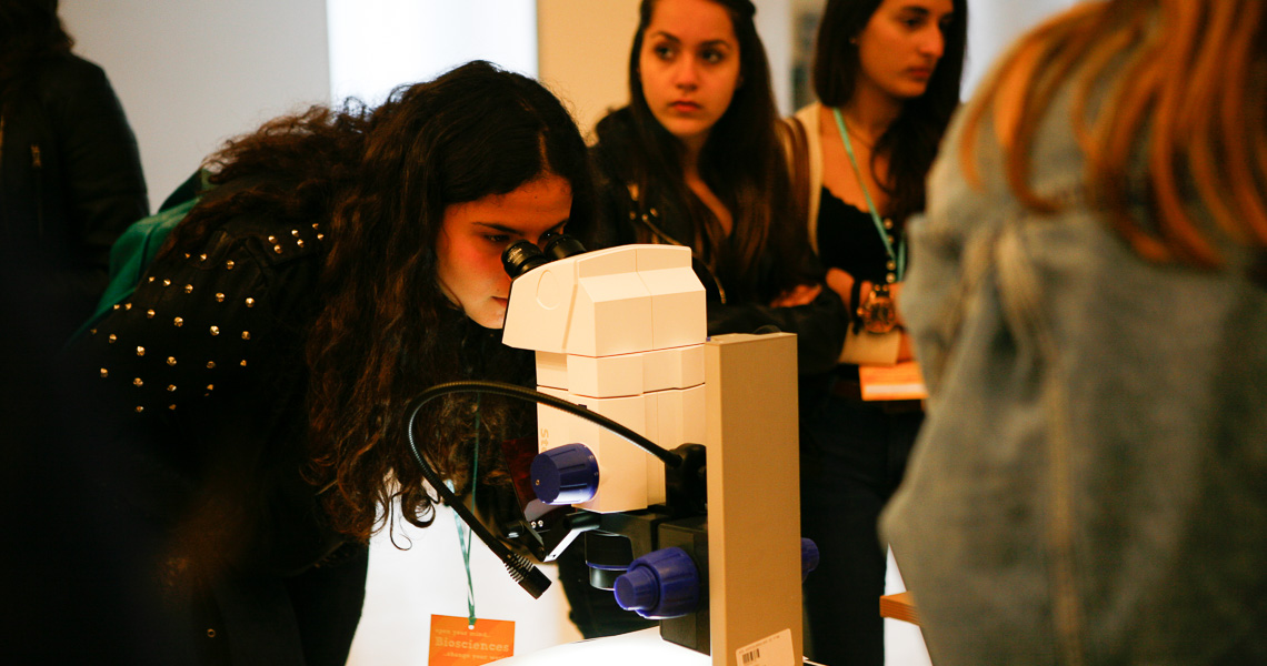 Biosciences high-school outreach events 2015-16 curated by Flow Athens