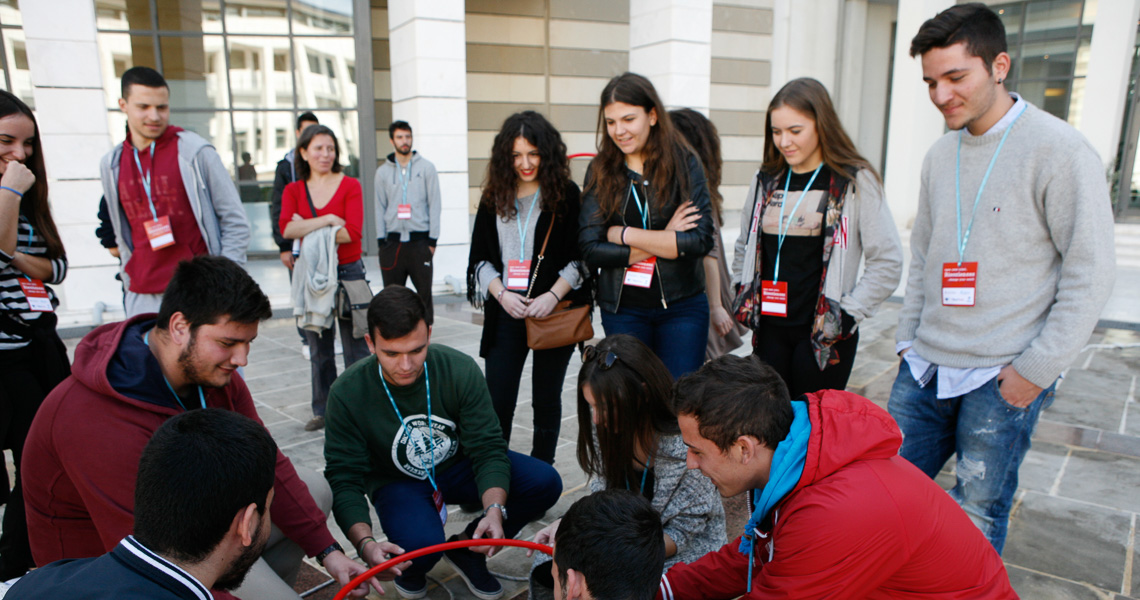 Biosciences high-school outreach events 2015-16 curated by Flow Athens