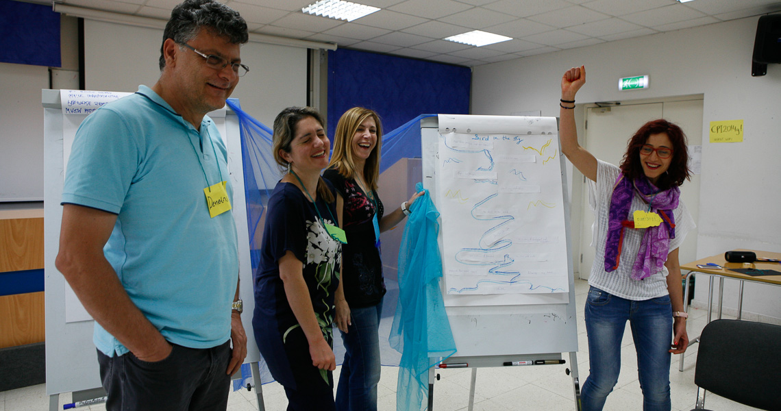 Empowered Teacher training by Themis Gkion from Flow Athens with PYE at Cyprus Pedagogical Institute
